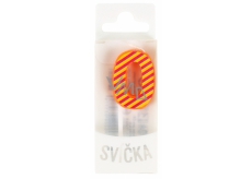 Albi Cake candle single - Number 0, 2.5 cm