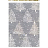 Ditipo Gift wrapping paper 70 x 200 cm Christmas Luxury - silver white trees