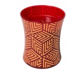 WoodWick Crimson Berries - Red berry scented candle with wooden wick and lid glass medium 275 g Holiday limitid 2018