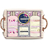 Baylis & Harding Forest Bell and Flower Meadow liquid body soap 300 ml + shower cream 300 ml + soap 150 g + bath crystals 100 g + wicker basket, cosmetic set