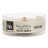 WoodWick Fireside - Fire in the fireplace scented candle with wooden wick petite 31 g