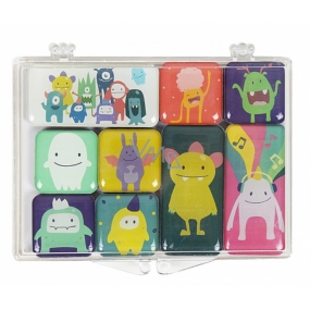 Albi Set of epoxy magnets Animals 9 pieces 9.2 cm x 6.6 cm x 1 cm