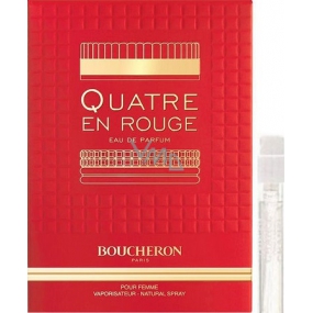 Boucheron Quatre En Rouge perfumed water for women 2 ml with spray, vial