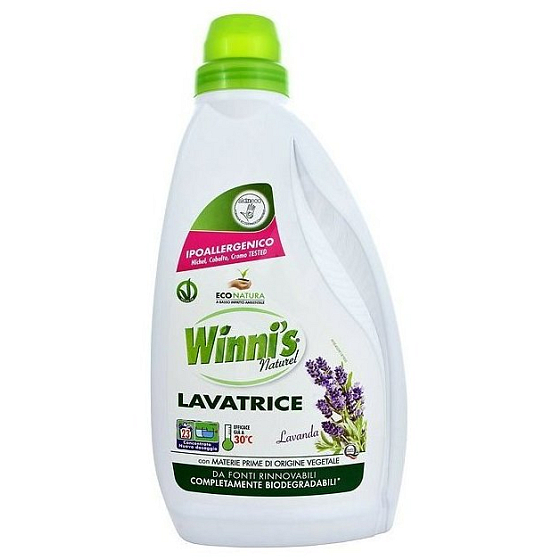 Winnis Eko Lavatrice Lavanda washing gel for all types of fibers in fine and colored clothing 23 doses of 1150 ml