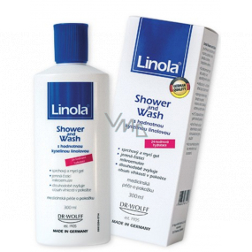Linola Shower and Wash Shower and washing gel for body, hands and face 300 ml