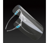 Shield face protective set rims + cover 10 pieces (shield can be attached to any glasses)