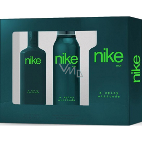 Nike A Spicy Attitude Man eau de toilette 75 ml + deodorant spray 200 ml, gift set