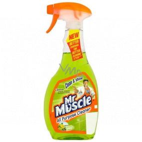 Mr. Muscle Clean & Shine Citrus Lime Window and glass cleaner spray 500 ml