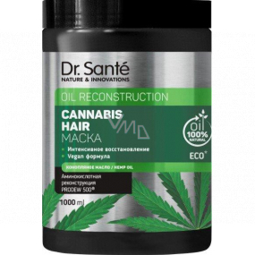 Dr. Santé Cannabis mask for weak and damaged hair with hemp oil 1 l