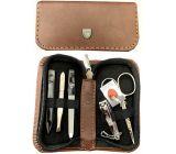 Kellermann 3 Swords Luxury Manicure 5 Piece Genuine Leather
