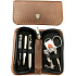 Kellermann 3 Swords Luxury Manicure 5 Piece Genuine Leather