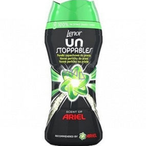 Lenor Unstoppables Scent of Ariel fragrance beads for the washing machine provide laundry with an intense fresh scent until the next wash 210 g