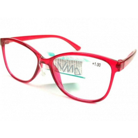 Berkeley Reading dioptric glasses +2.5 plastic red 1 piece MC2191