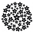 Art e Miss Plastic stencil for creative work Bouquet 29,5 x 29,5 cm