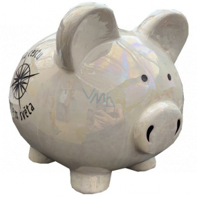 Albi Pearl piggy bank For a trip around the world 17 x 12 x 13 cm