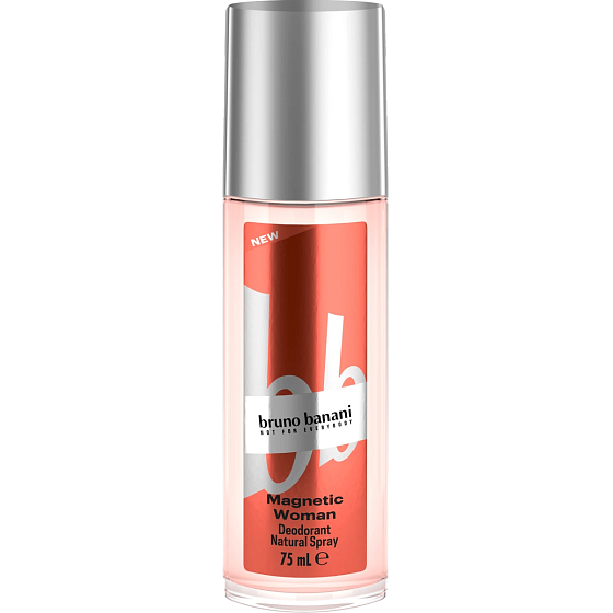 Bruno Banani Magnetic Woman perfumed deodorant glass for women 75 ml