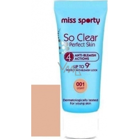 Miss Sports So Clear Anti-Bacterial Makeup 002 medium 30 ml