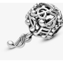 Sterling silver 925 Punched musical notes, bead on bracelet symbol