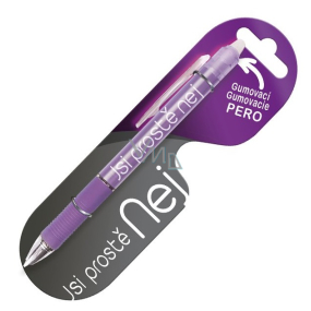 Nekupto Rubber pen with description You are simply the best