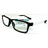 Berkeley Reading dioptric glasses +3.0 plastic black, transparent side frames 1 piece MC2187
