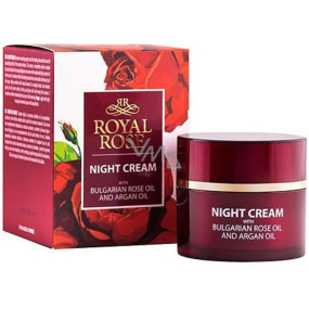 Royal Rose night cream with rose and argan oil for all skin types 50 ml