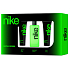Nike Ultra Green Man eau de toilette 100 ml + aftershave 75 ml + shower gel 75 ml, gift set for men