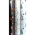 Zoewie Gift Wrapping Paper White Christmas 1,5 m x 70 cm White - Gold Merry Christmas