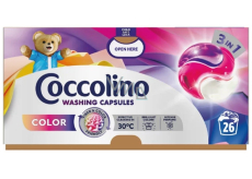 Coccolino Color 3in1 laundry capsules for colored clothes 26 doses 449.8 g