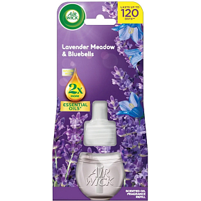 Air Wick Essential Oils Lavender Meadow & Bluebells - Lavender meadow and bluebells, electric freshener refill 19 ml