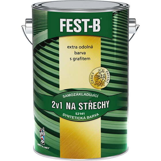 FEST-B S2141, anti-corrosion coating for iron, 0570 dark green, 5 kg