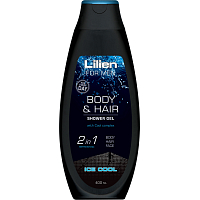 Lilien Men Ice Cool Shower Shampoo, 400 ml