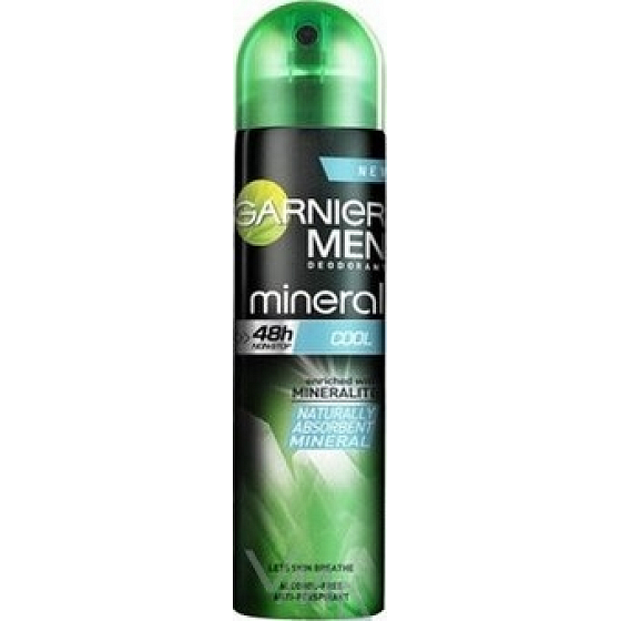 Garnier Men Mineral Cool deodorant spray for men 150 ml