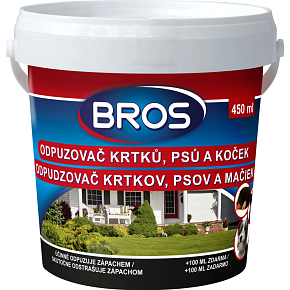 Bros scent fence against moles, dogs and cats, 450 ml