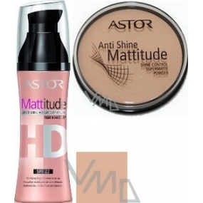 Astor Mattitude HD Makeup 002 30 ml + Anti Shine Mattitude 001 14 g