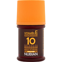 Nubian OF10 Suntan oil, low protection 60 ml