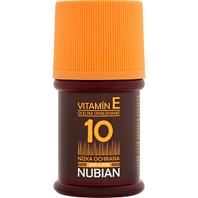 Nubian OF10 Suntan oil, low protection 60 ml