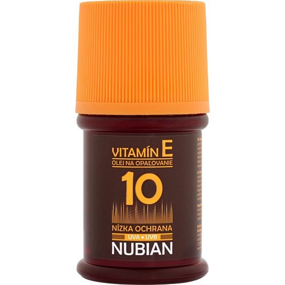 Nubian OF10 Suntan oil, low protection 60 ml