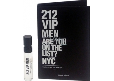 Carolina Herrera 212 VIP Men toaletní voda 1,5 ml s rozprašovačem, Vialka