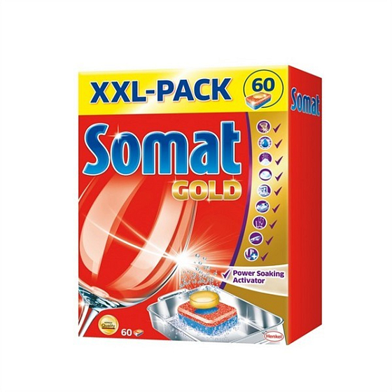 Somat Gold dishwasher tablets 60 pieces