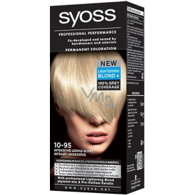Syoss Lightening Blond Professional Hair Color 10 - 95 Intense ice blond