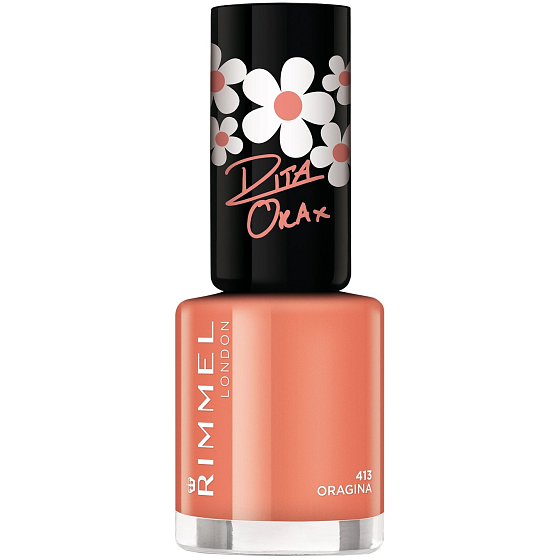 Rimmel London 60 Seconds Nail Polish by Rita Ora nail polish 413 Oragina 8 ml