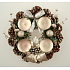 Advent champagne wreath 23 cm