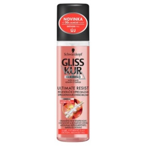 Gliss Kur Ultimate Resist Regenerating Express Balm for weak, exhausted hair 200 ml