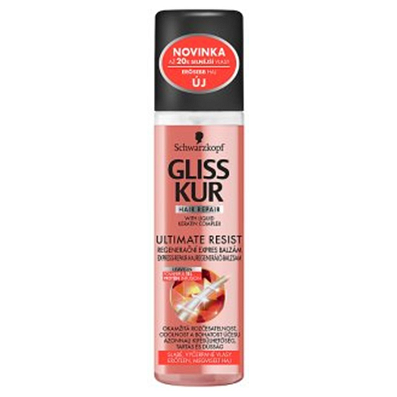 Gliss Kur Ultimate Resist Regenerating Express Balm for weak, exhausted hair 200 ml