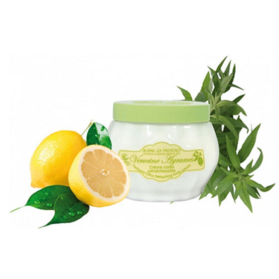 Jeanne en Provence Verveine Agrumes - Verbena and Citrus Fruit Body Cream 200 ml