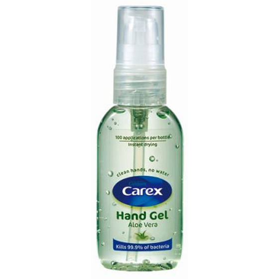 Carex Aloe Vera antibacterial hand gel 50 ml