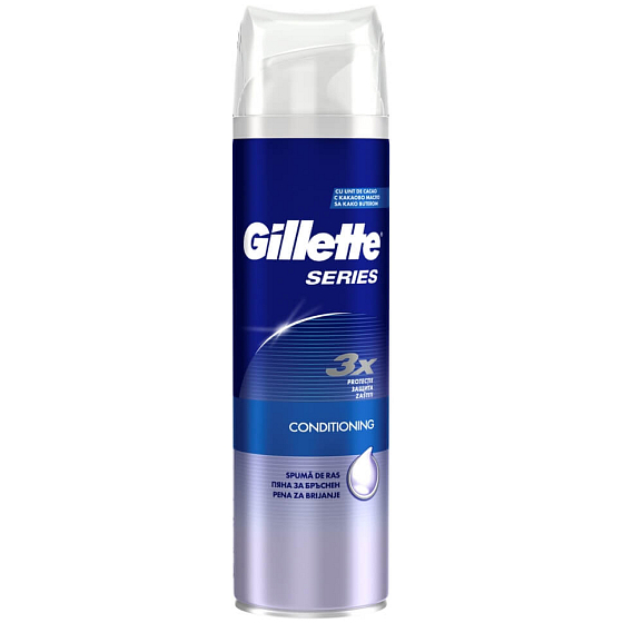 Gillette Series Conditioning shaving foam for men 250 ml