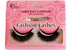 Absolute Cosmetics Fashion Lashes False eyelashes with glue, No. 20, black