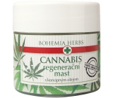 Bohemia Gifts & Cosmetics Cannabis Konopný olej regenerační mast pro suchou a popraskanou pokožku 120 ml