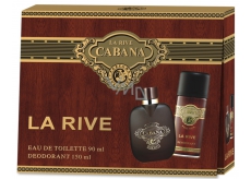 La Rive Cabana toaletní voda pro muže 90 ml + deodorant sprej 150 ml, dárková sada